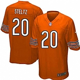 Nike Men & Women & Youth Bears #20 Steltz Orange Team Color Game Jersey,baseball caps,new era cap wholesale,wholesale hats